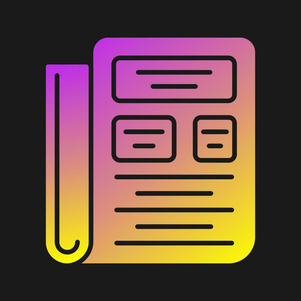 Press Vector Icon