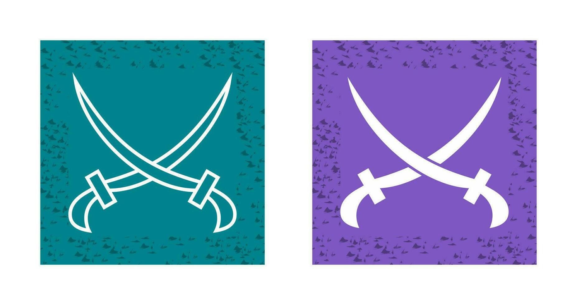 Two Swords Vector Icon