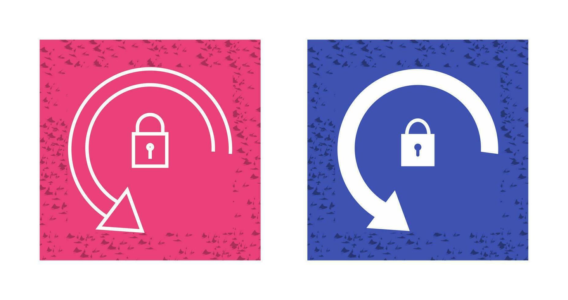 Rotation Locked Vector Icon