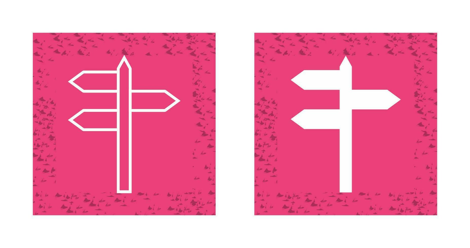 Street Sign Vector Icon