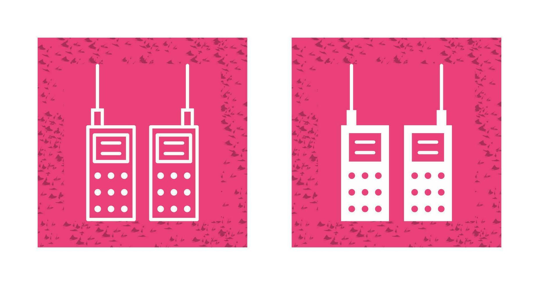 Walkie Talkie Vector Icon