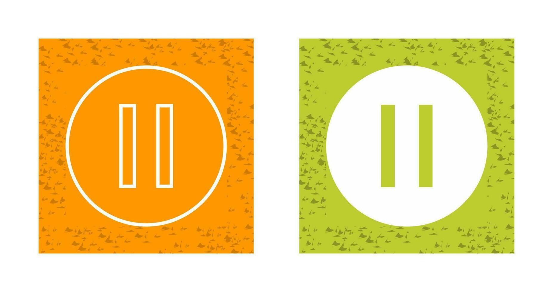 Pause Vector Icon
