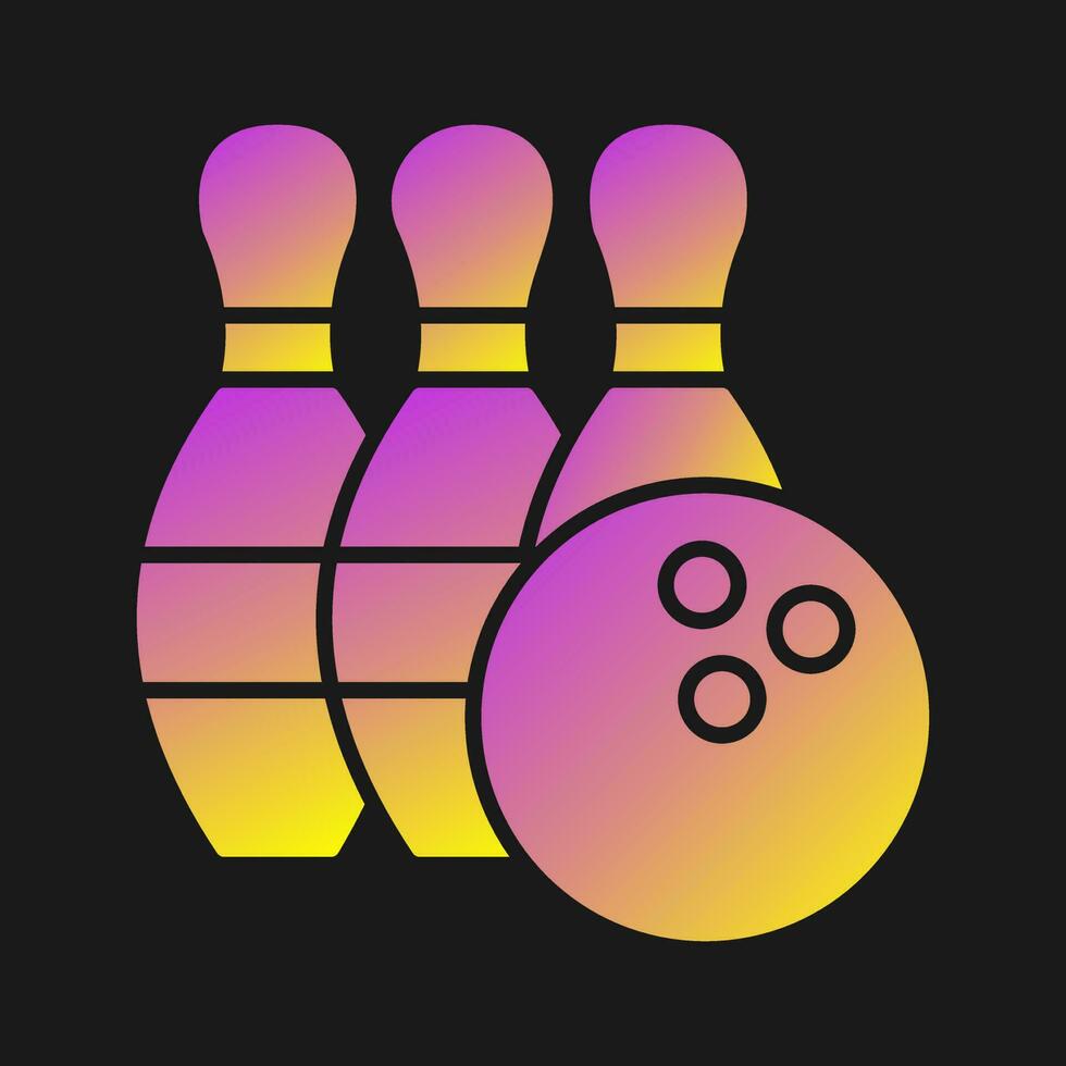 Bowling Vector Icon