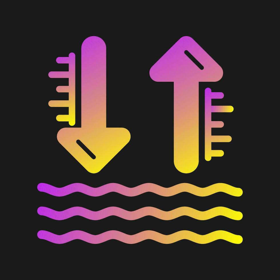 High Tide Vector Icon