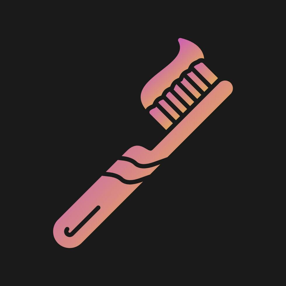 Toothbrush Vector Icon