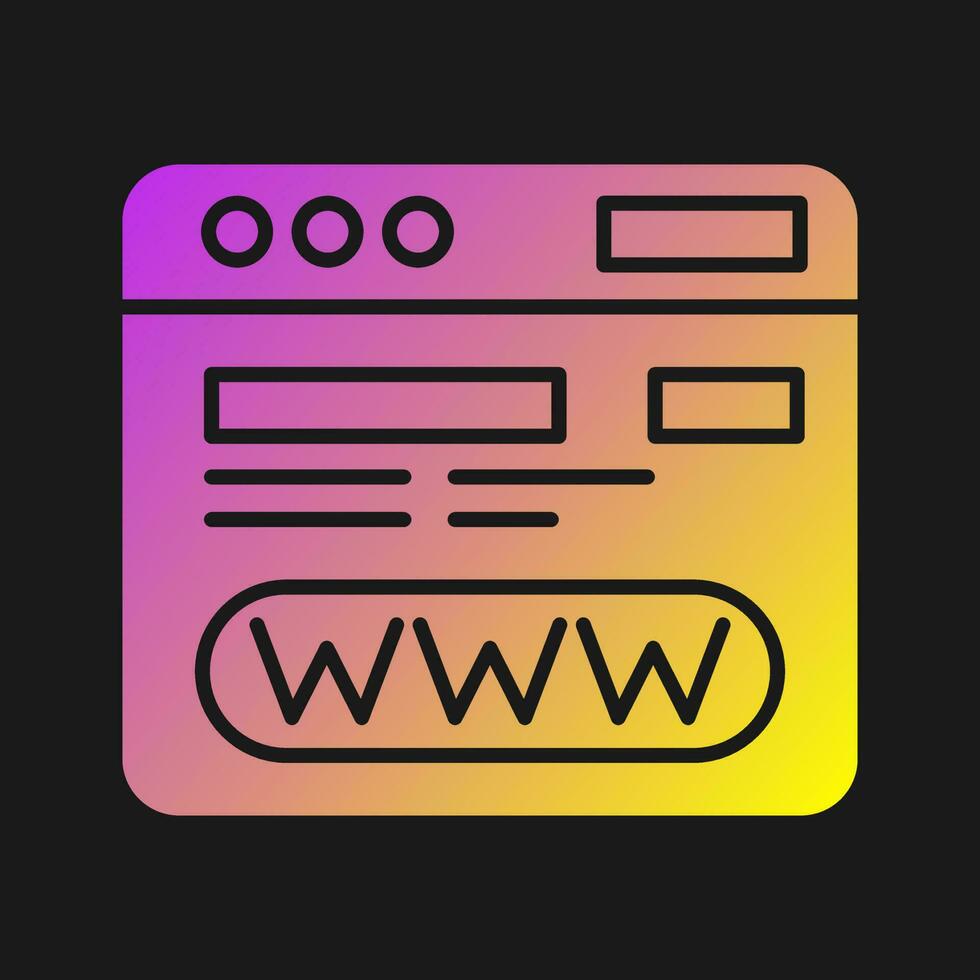 Browser Vector Icon