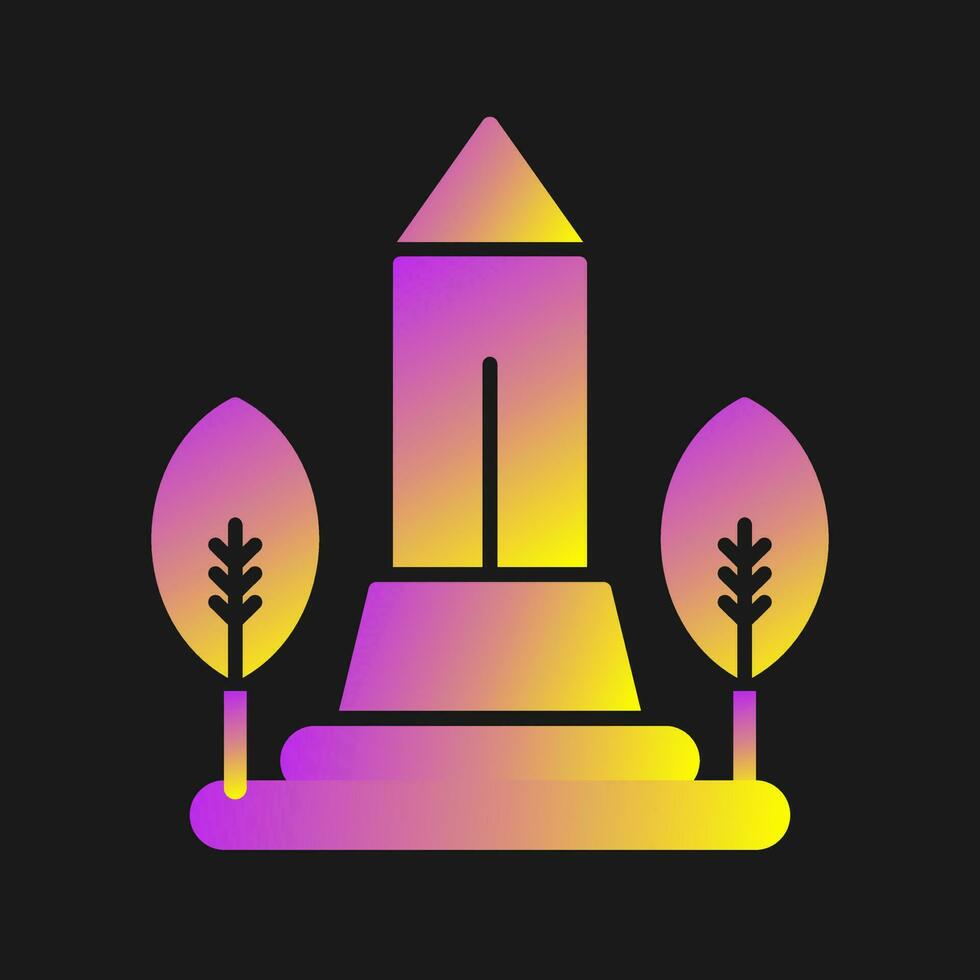 Monument Vector Icon