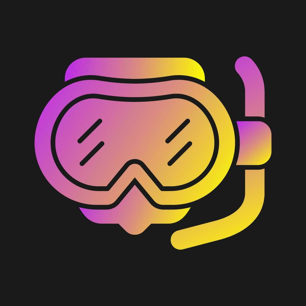 Diving Mask Vector Icon