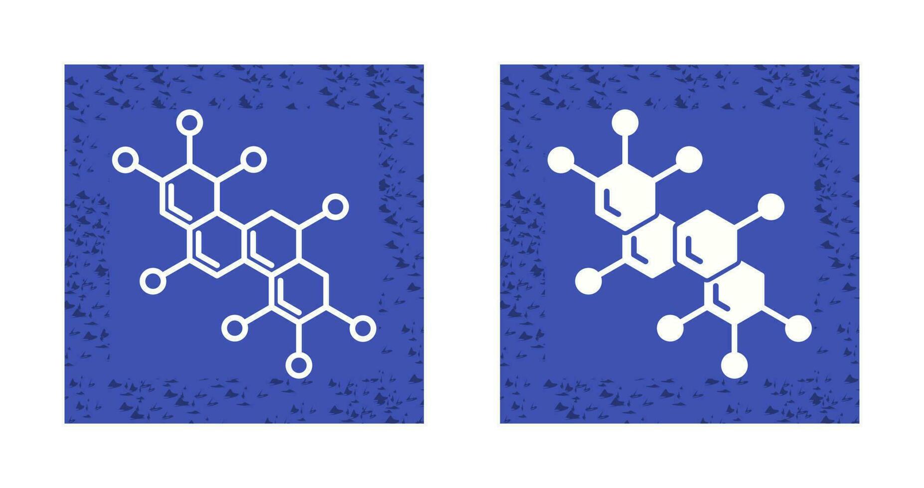 icono de vector de molécula