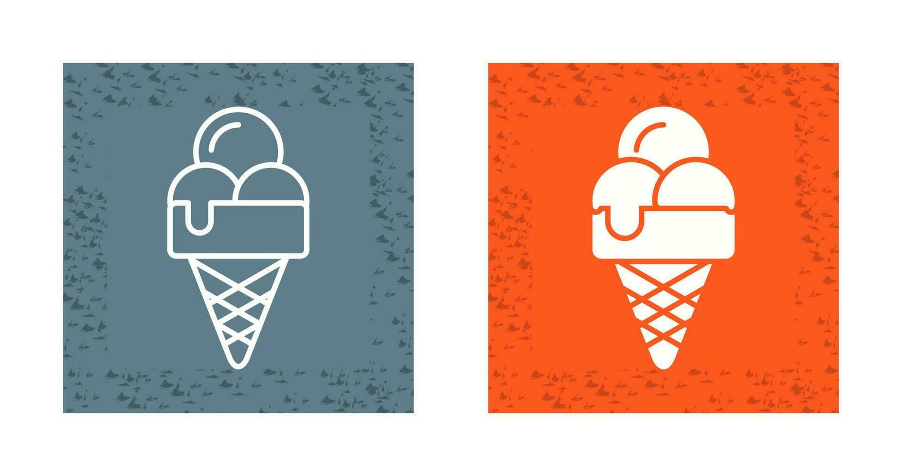 icono de vector de helado