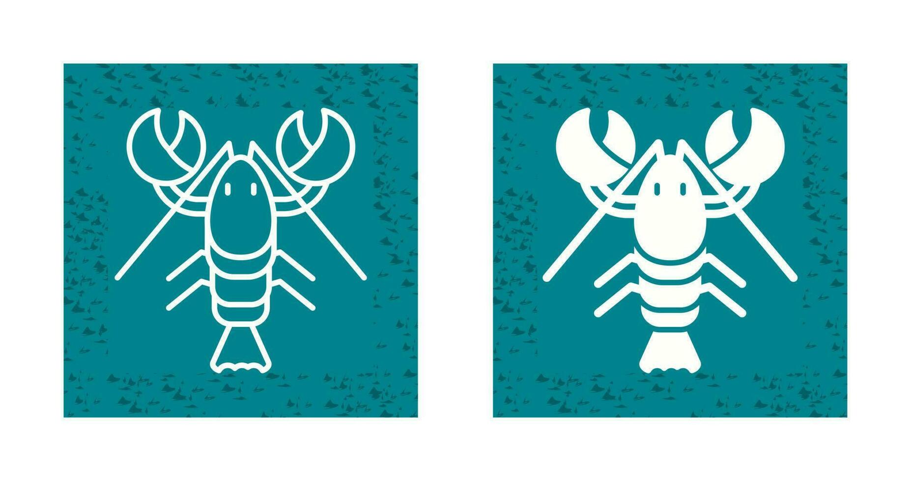 Lobster Vector Icon