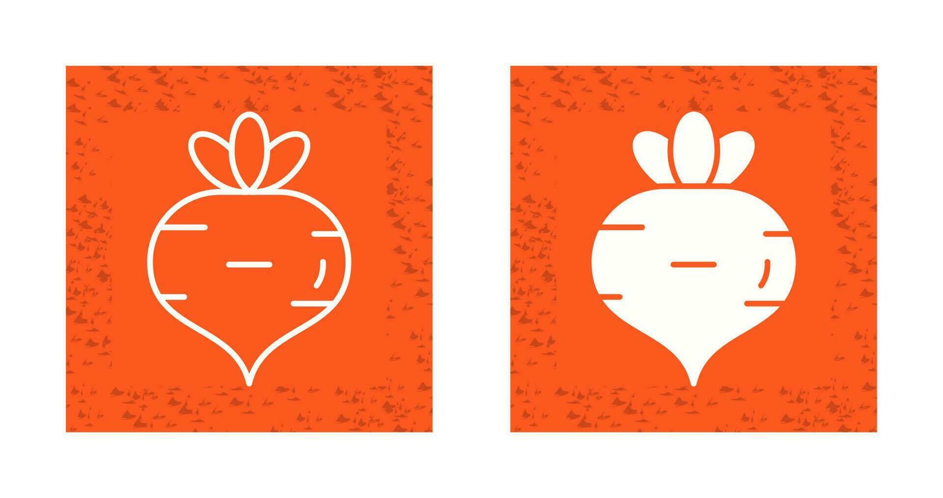 Turnip Vector Icon