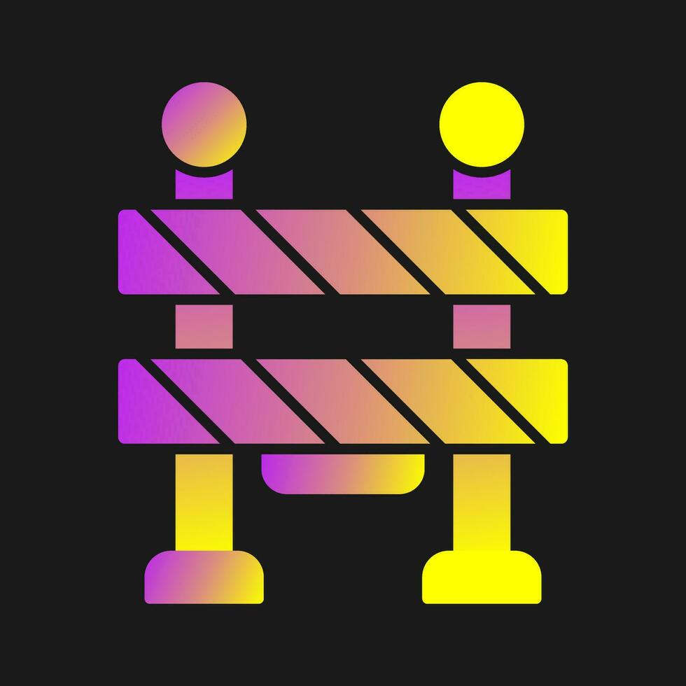 Barrier Vector Icon