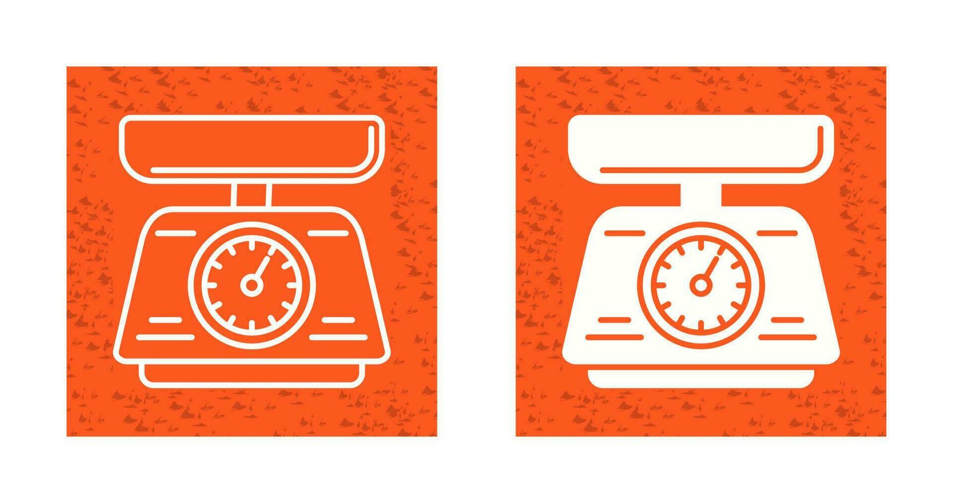 Weight Scale Vector Icon