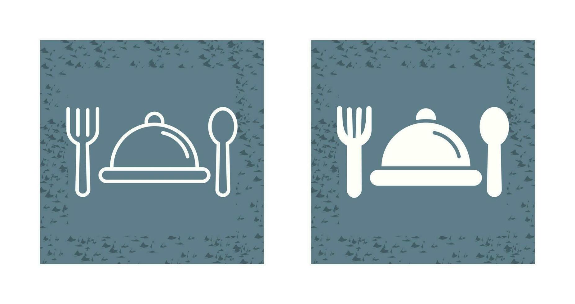 icono de vector de catering