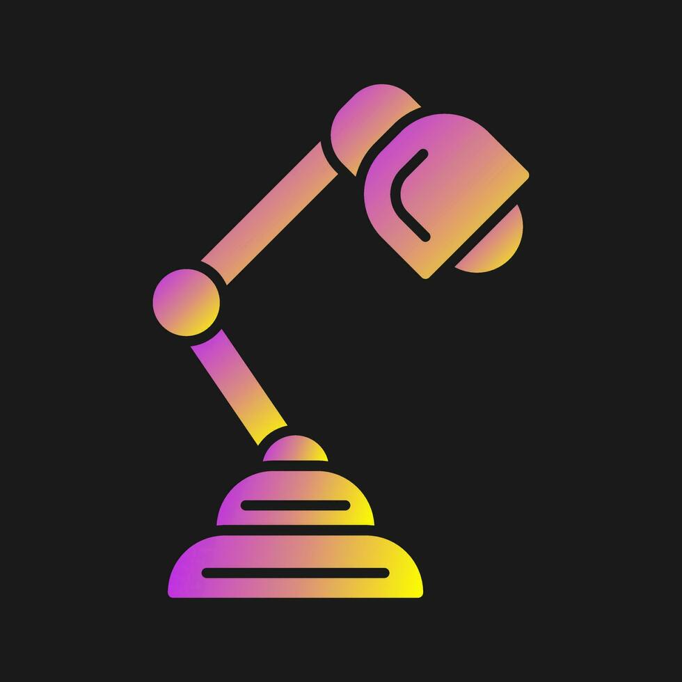 Table Lamp Vector Icon