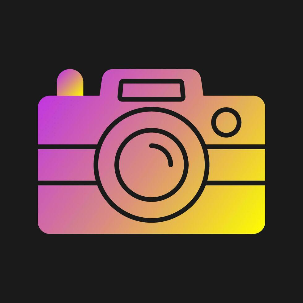 Photo Camera Vector Icon