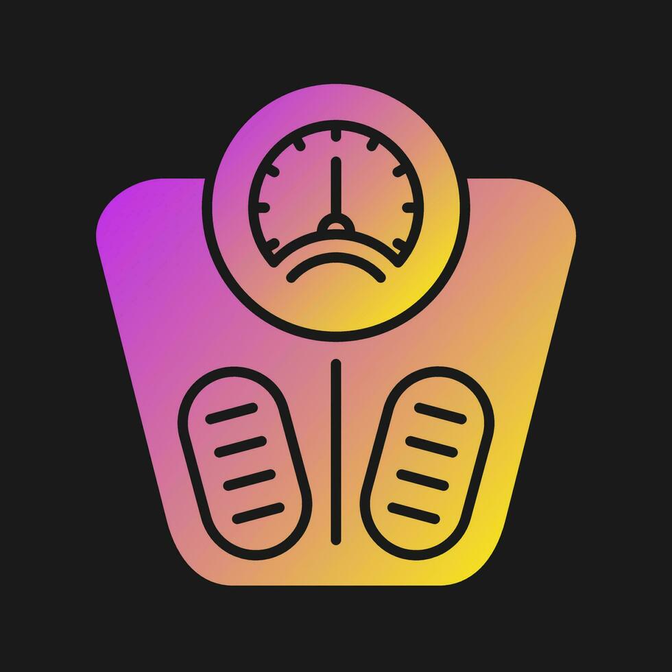 Weight Scale Vector Icon