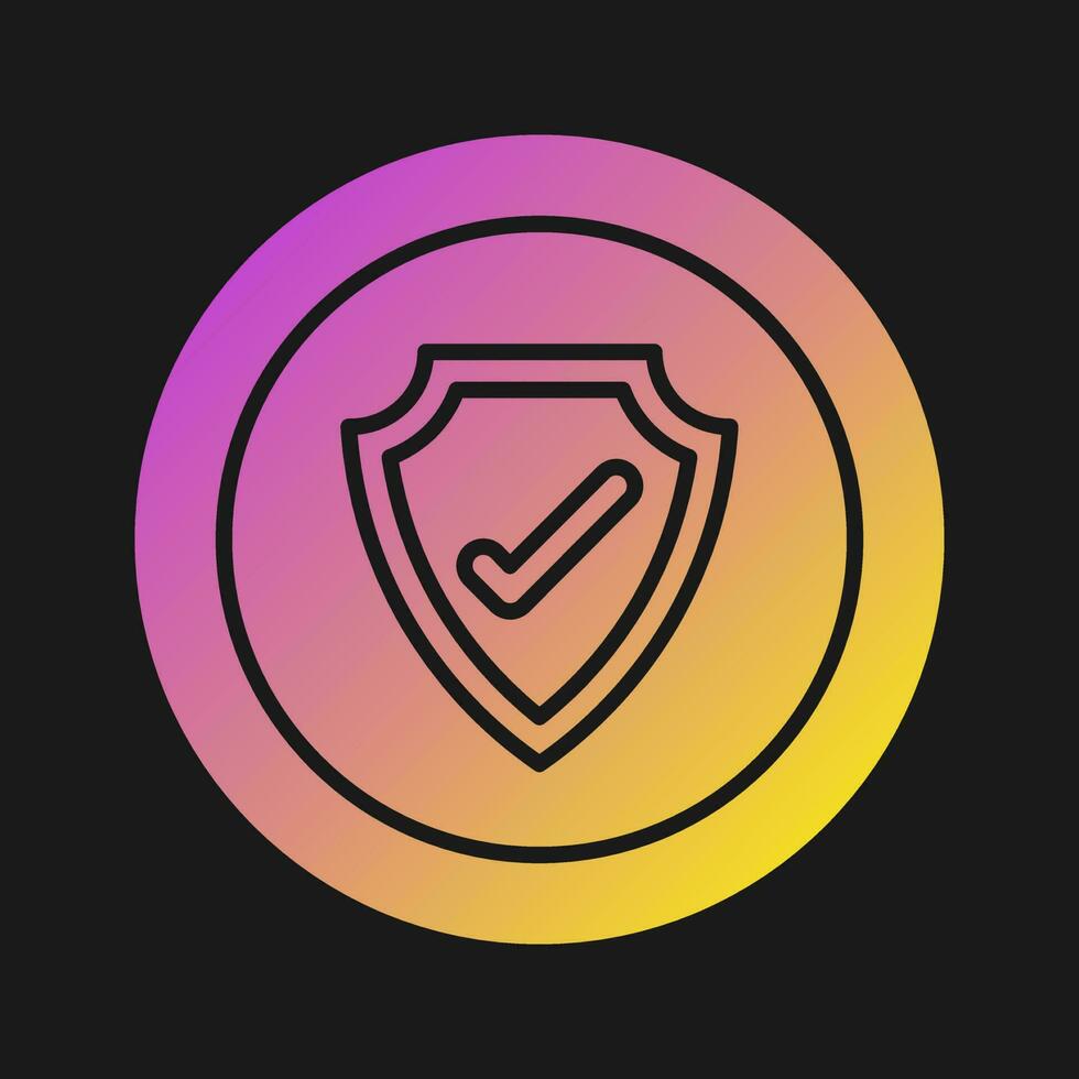 Security Token Vector Icon