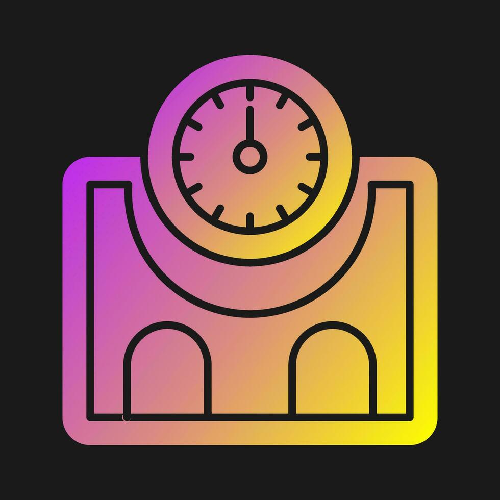 Weight Scale Vector Icon