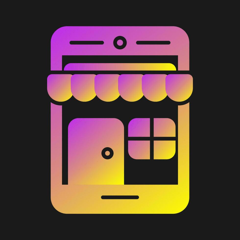 Online Shop Vector Icon