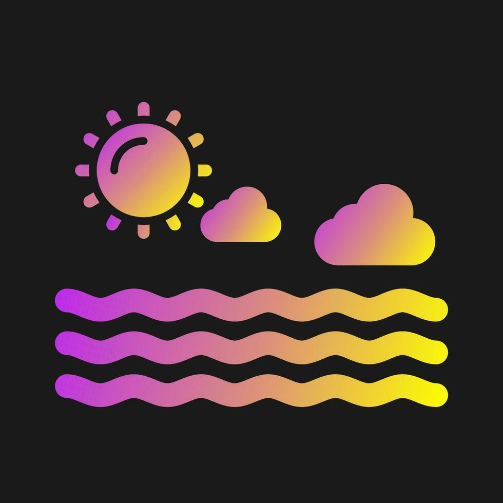 Sea Vector Icon