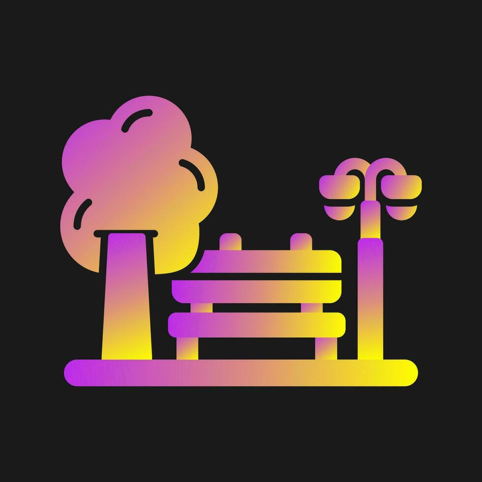Park Vector Icon