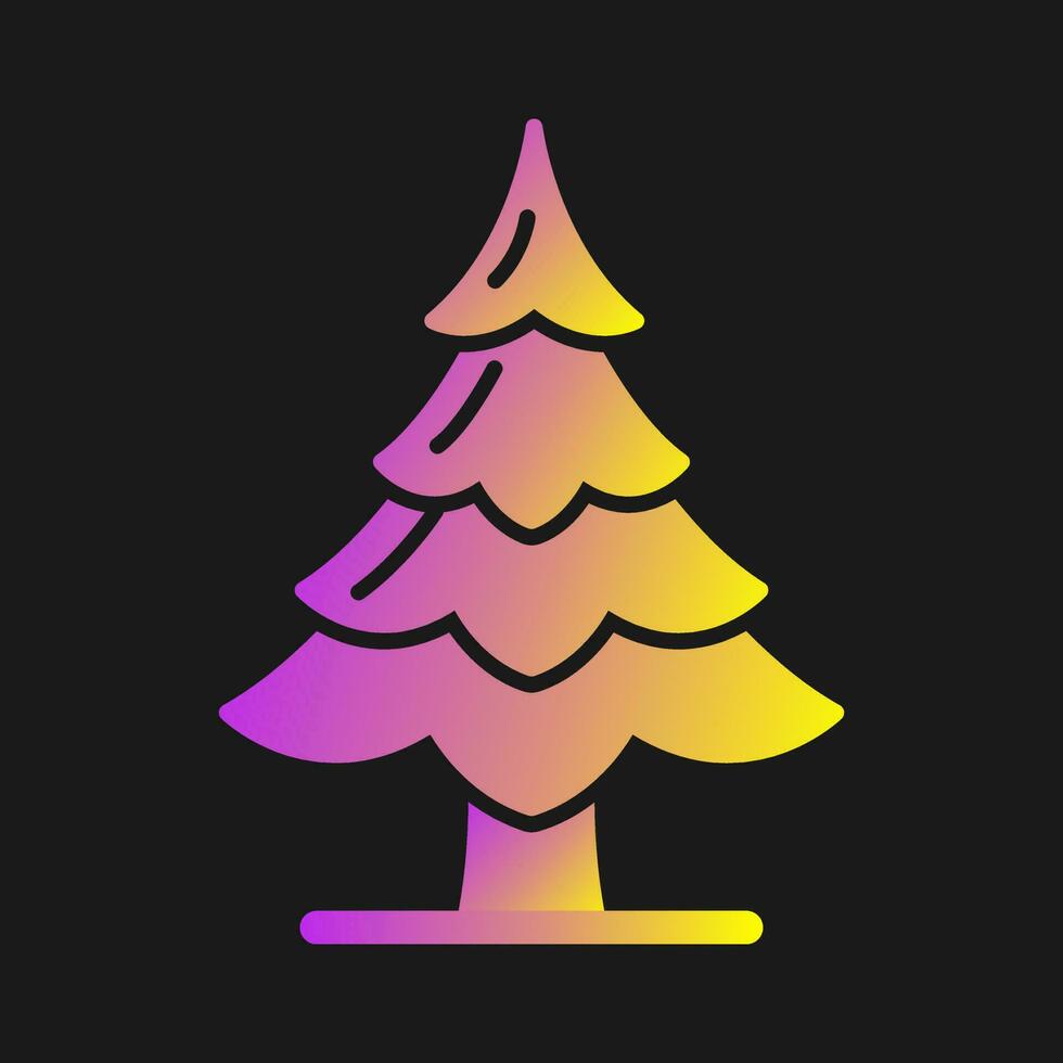 Pine Tree Vector Icon