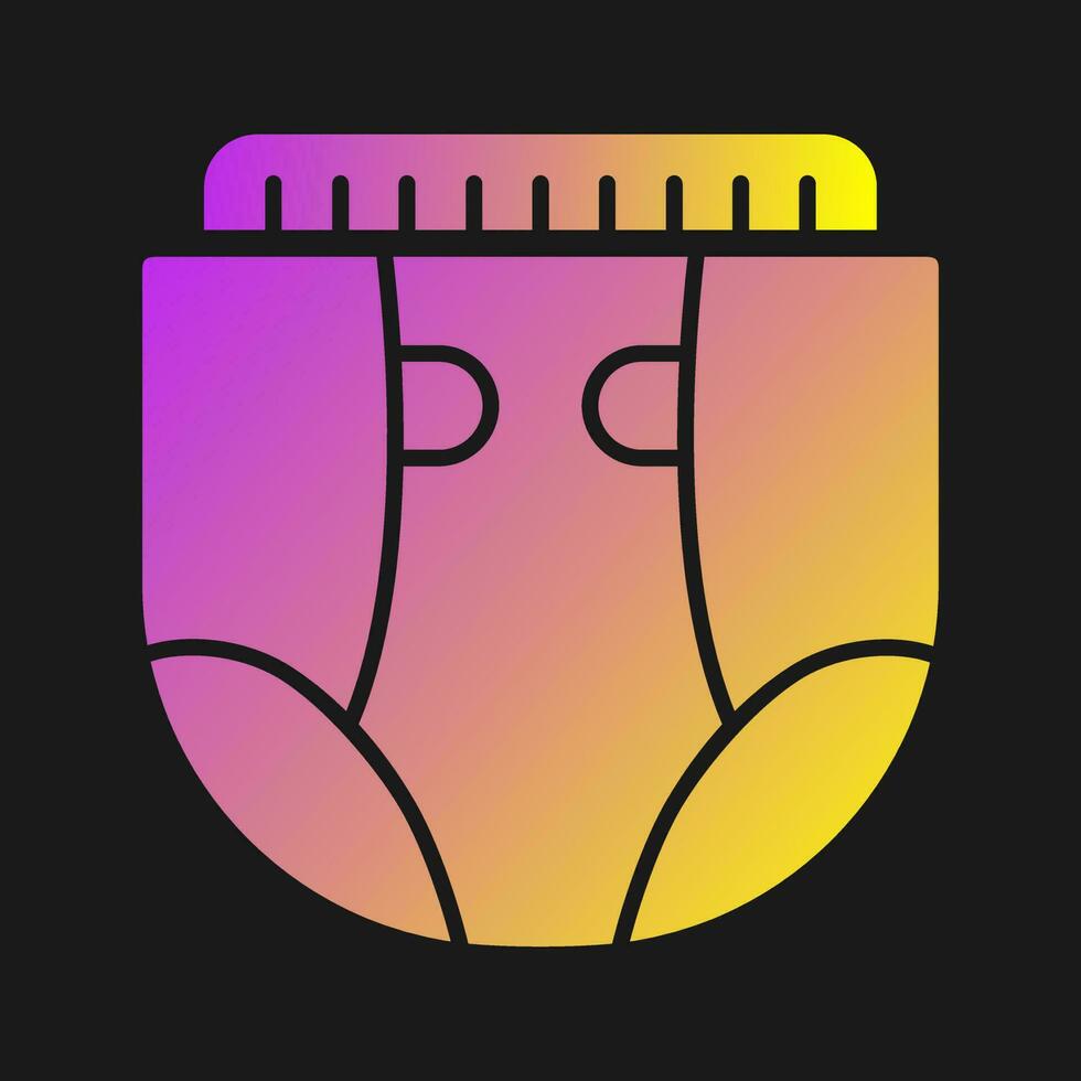 Diaper Vector Icon