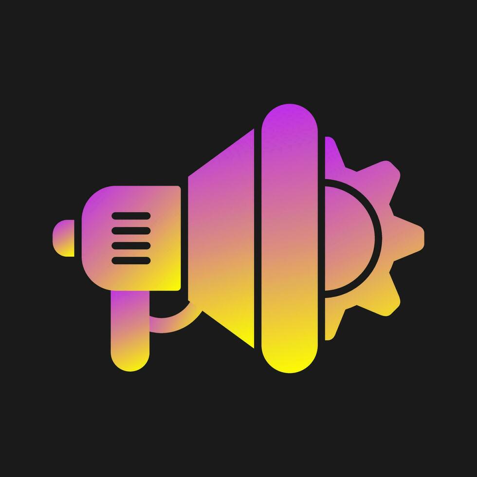 Marketing Automation Vector Icon