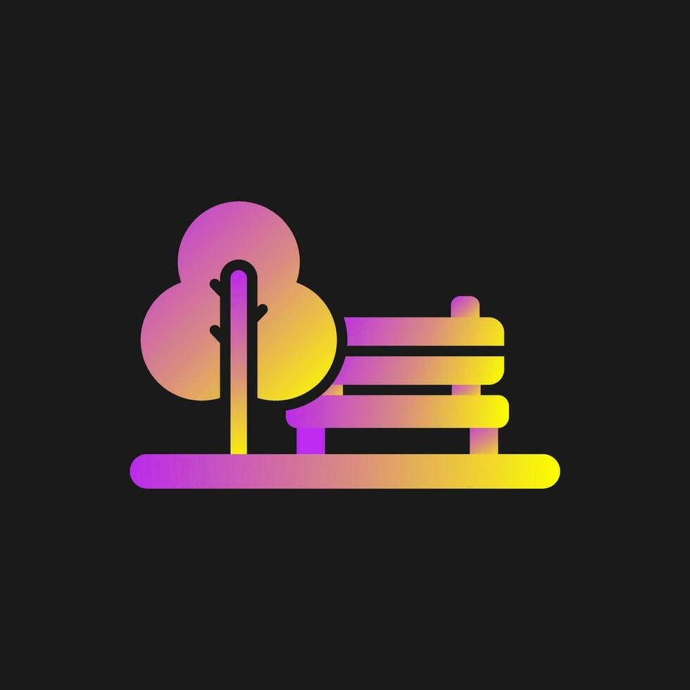 Park Vector Icon