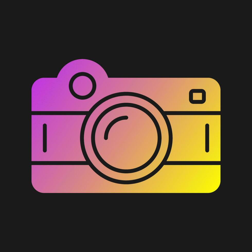 Photo Camera Vector Icon