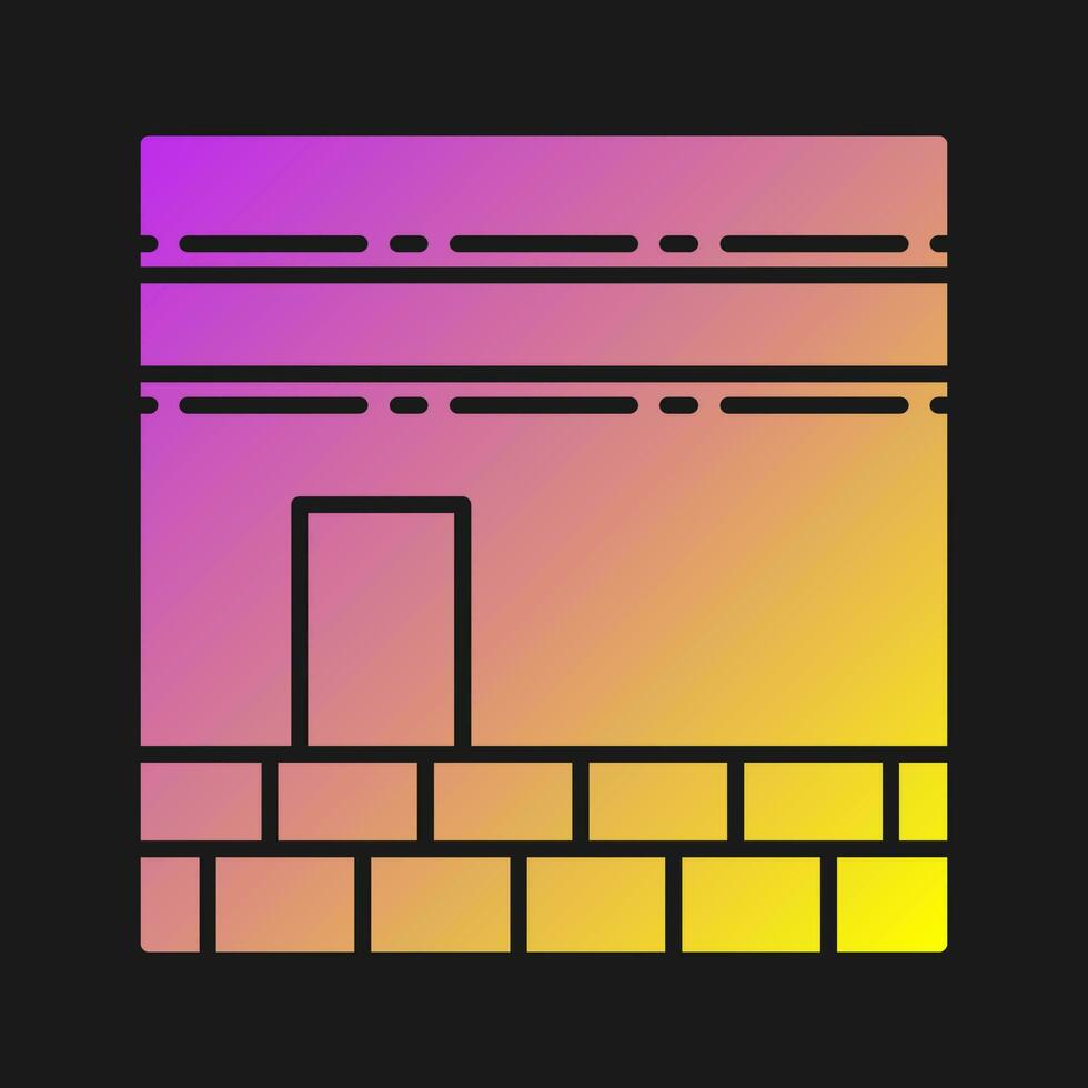 Kaaba Vector Icon