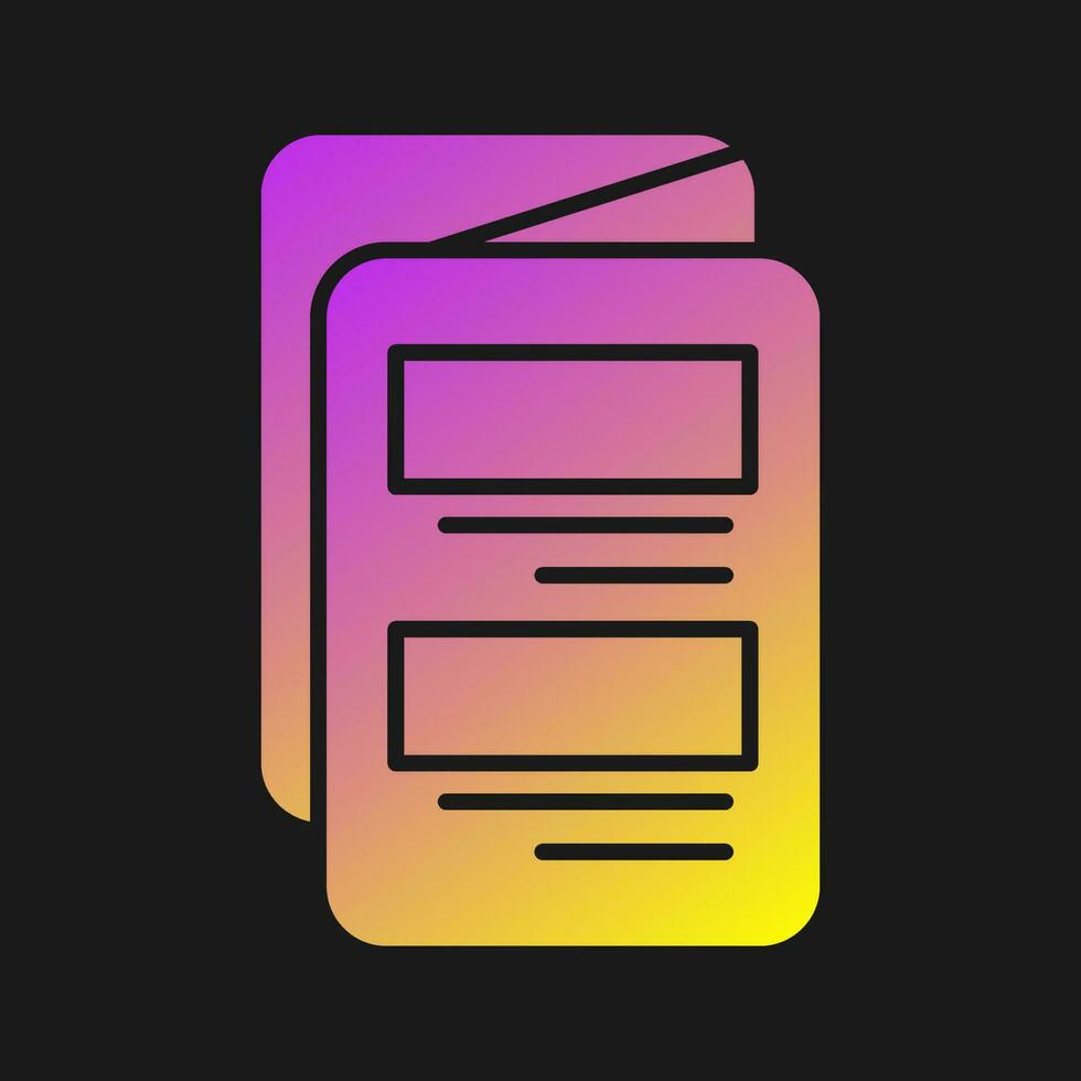 Catalogue Vector Icon