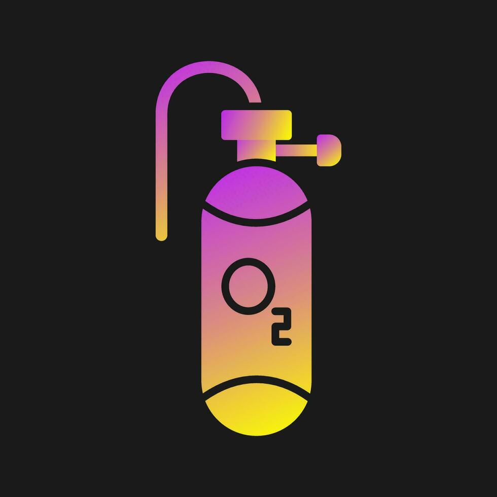 Oxygen Tank Vector Icon