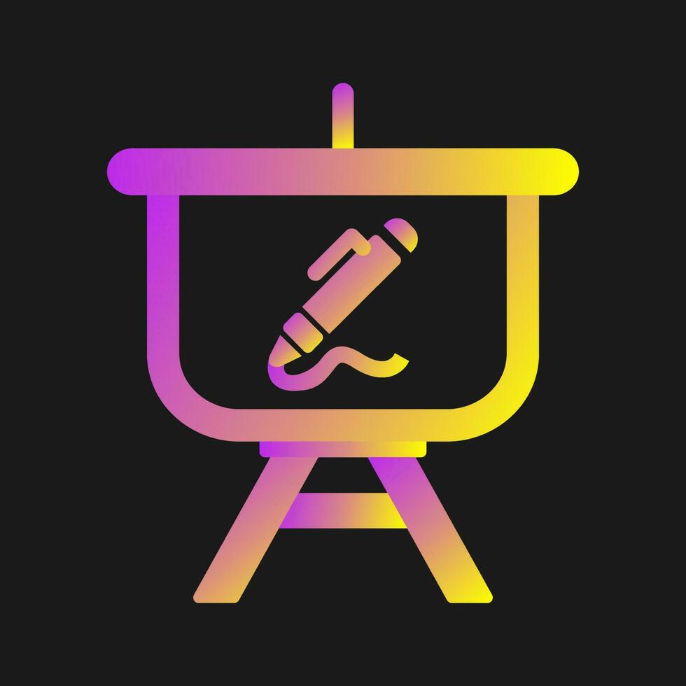 Education Presentation Vector Icon