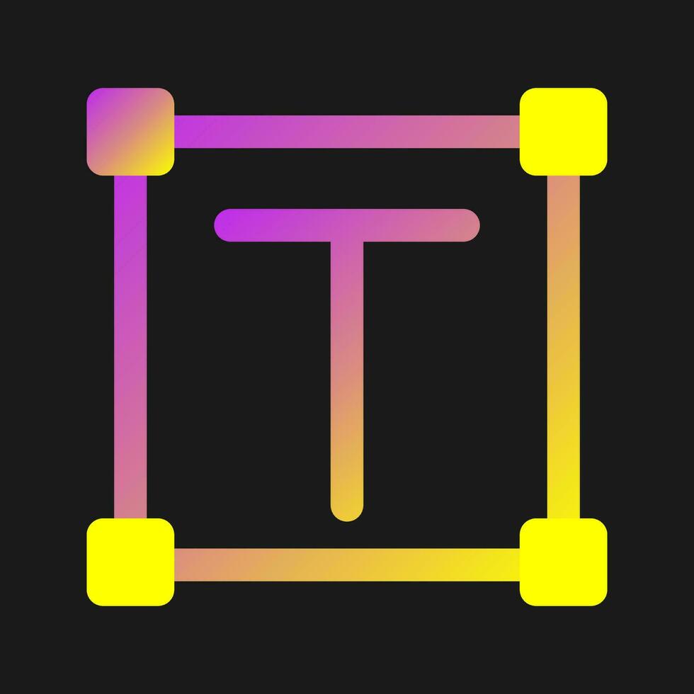 Text Vector Icon