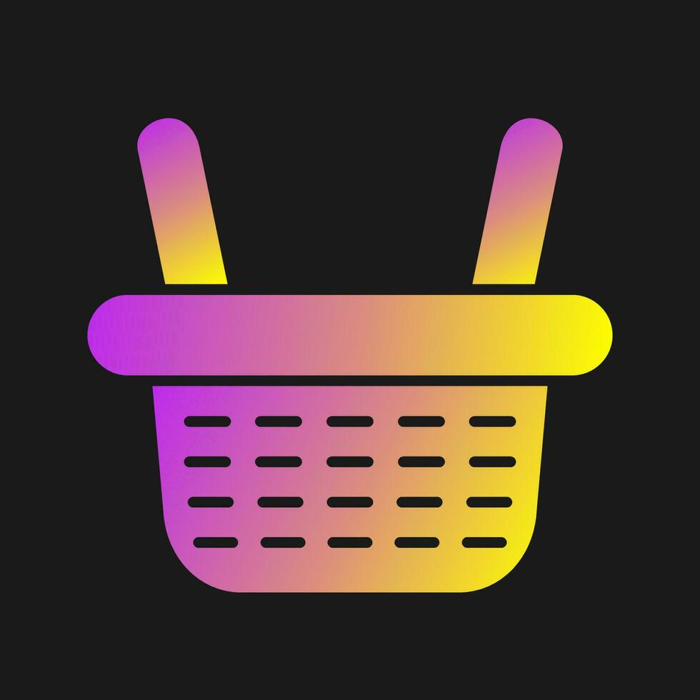 Shopping Basket Vector Icon