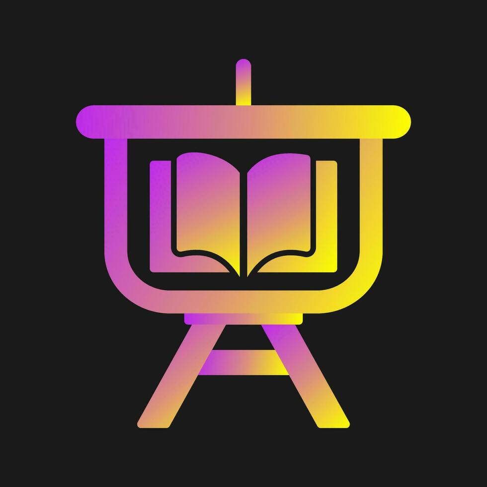 Education Presentation Vector Icon