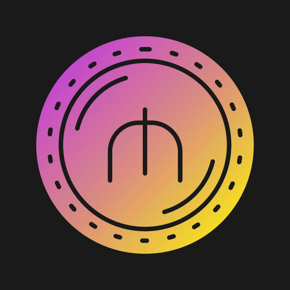 Manat Currency Vector Icon