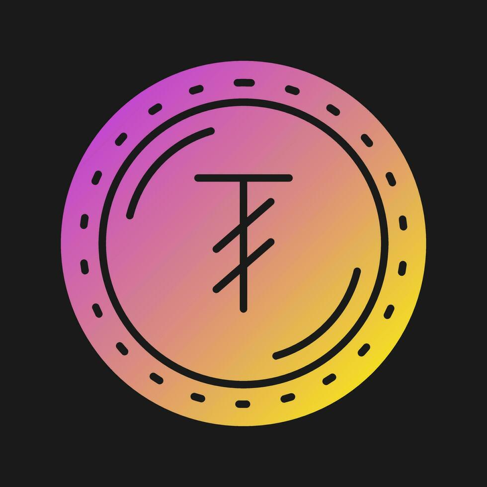 Tugrik Currency Vector Icon