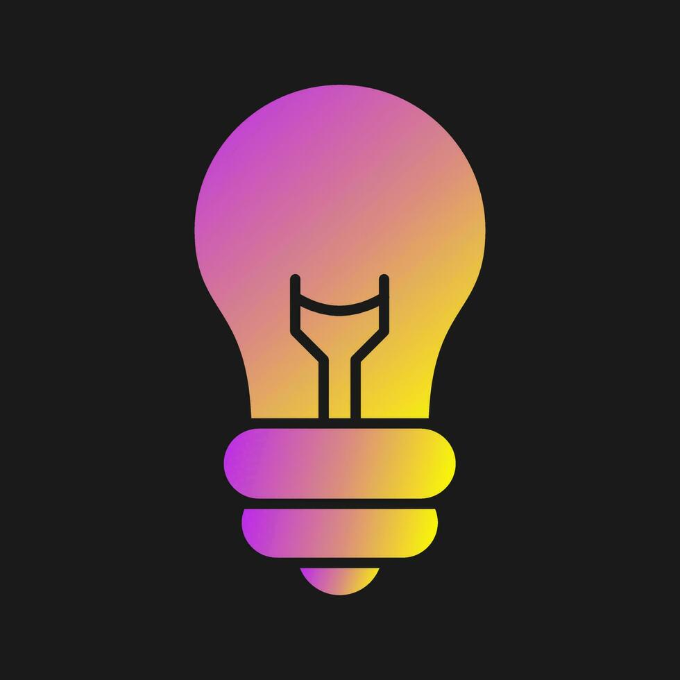 Light Bulb Vector Icon