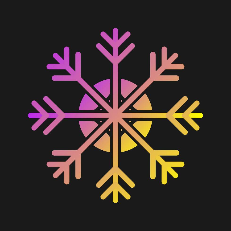 Snowflake Vector Icon