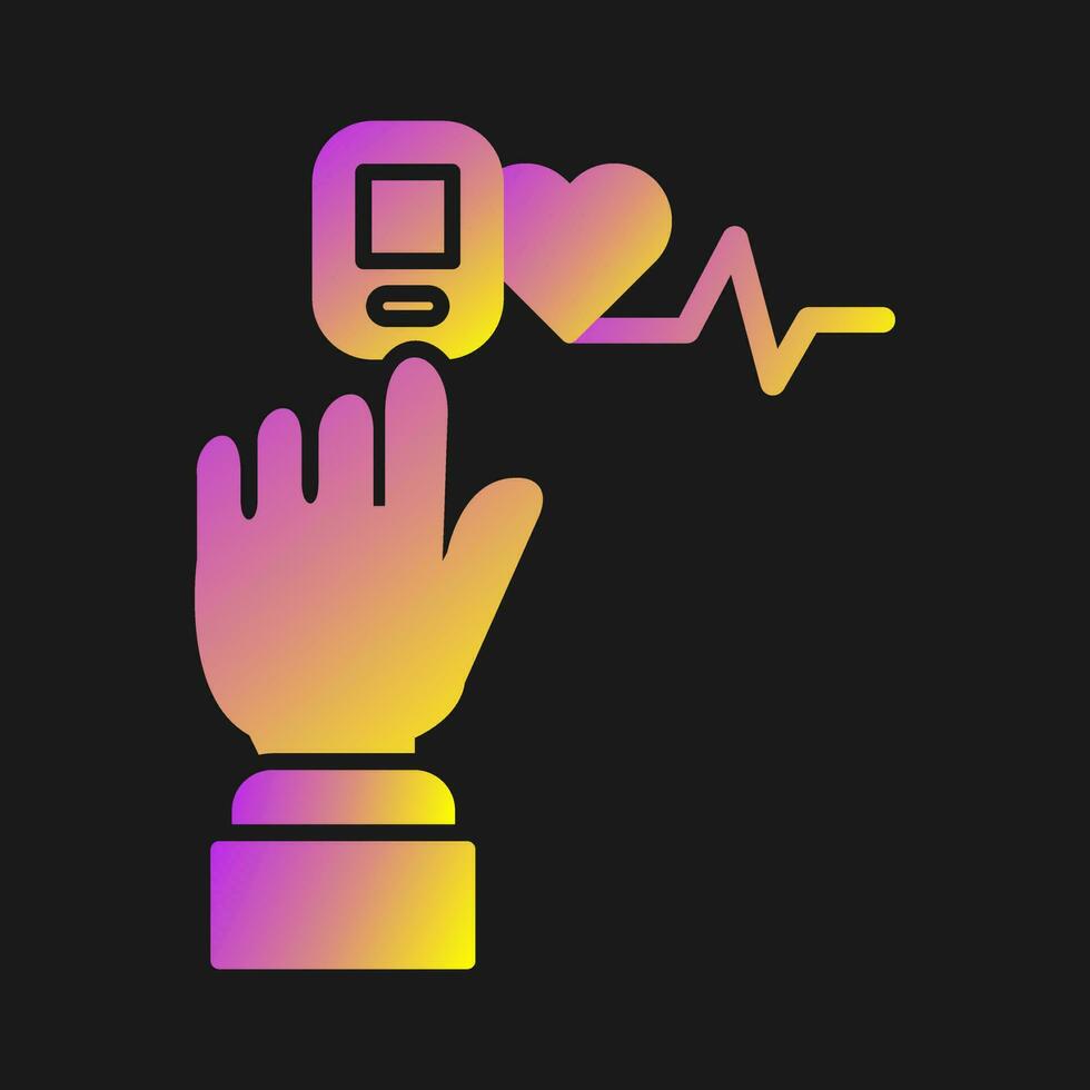 Pulse Oximeter Vector Icon