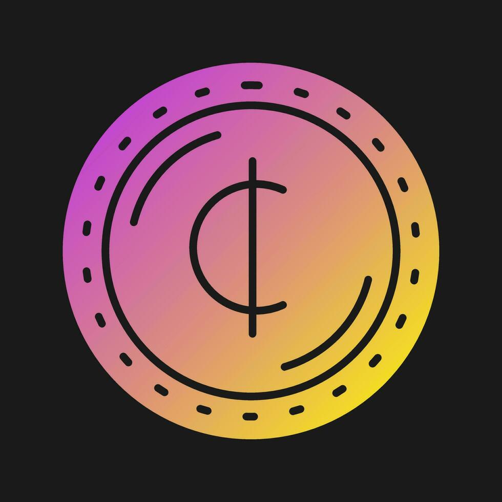 Cedis Currency Vector Icon