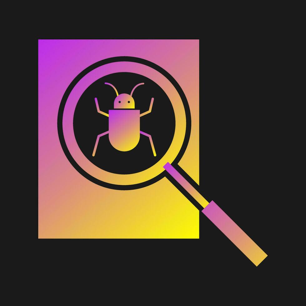 Debugging Vector Icon