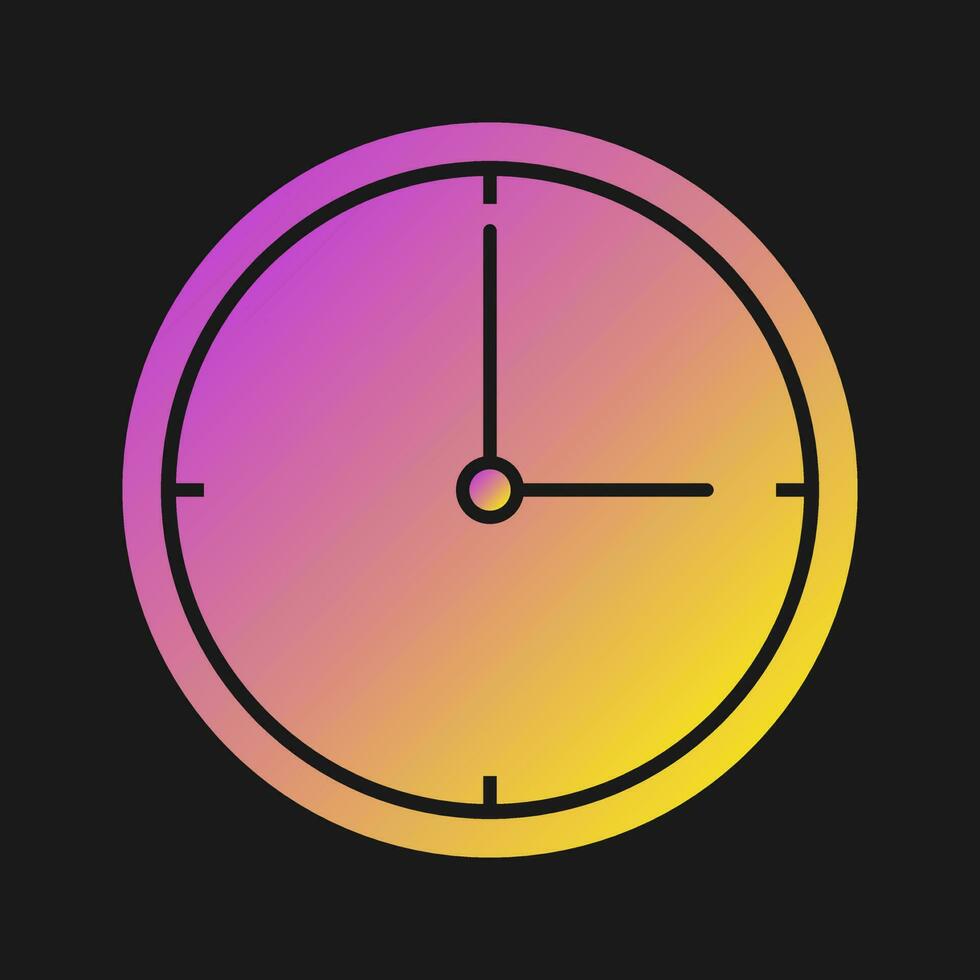 Clock Vector Icon