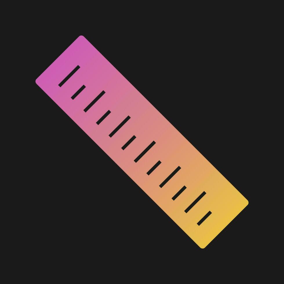 Ruler Vector Icon