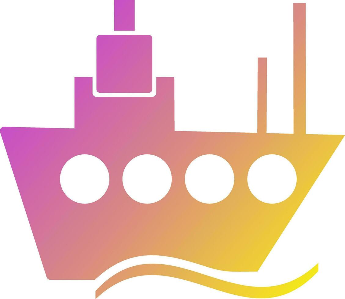 Ship Vector Icon