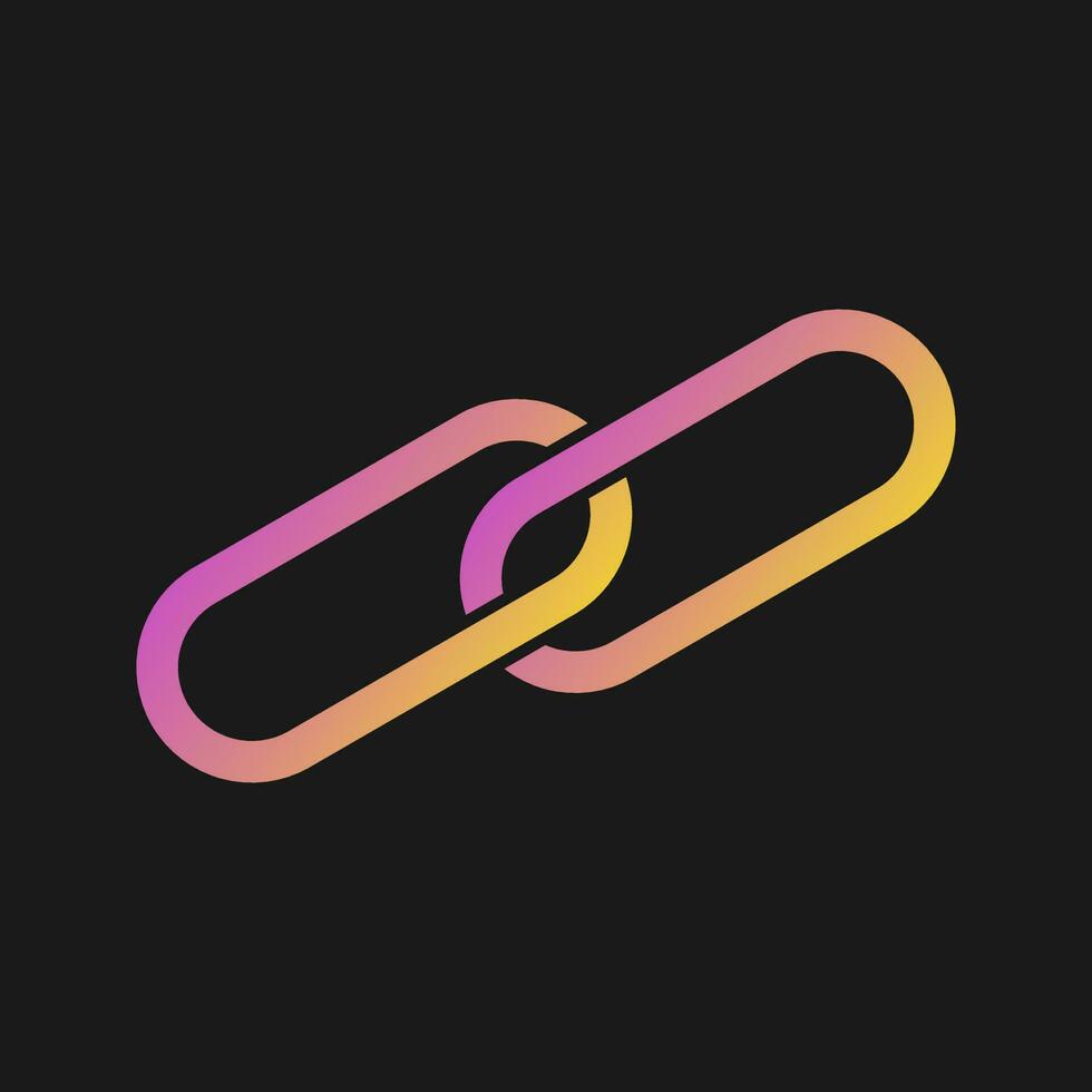 Business Link Vector Icon